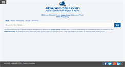 Desktop Screenshot of 4capecoral.com